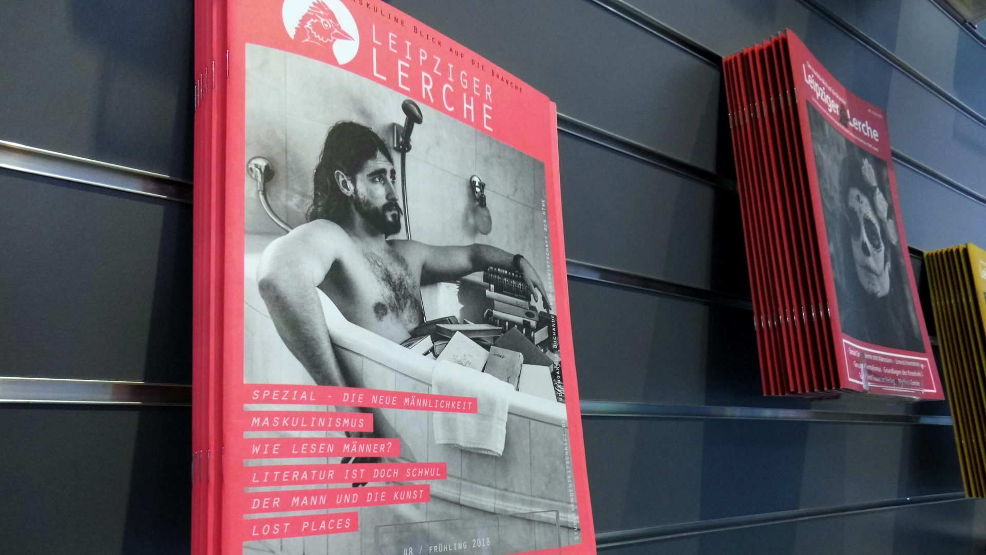 Auf der Leipziger Buchmesse im März vorgestellt, liegt die akuelle Ausgabe der "Leipziger Lerche" für euch bereit.